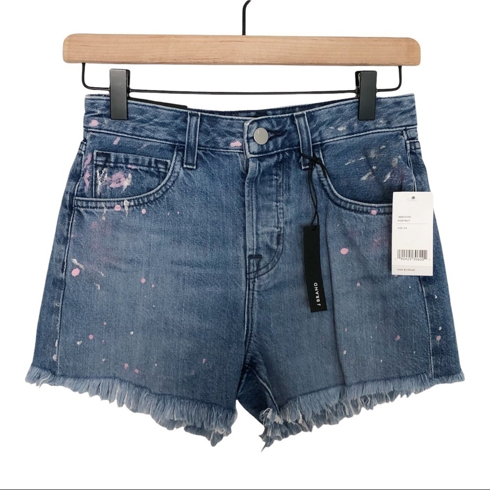 J Brand Gracie Short High Rise in Portrait